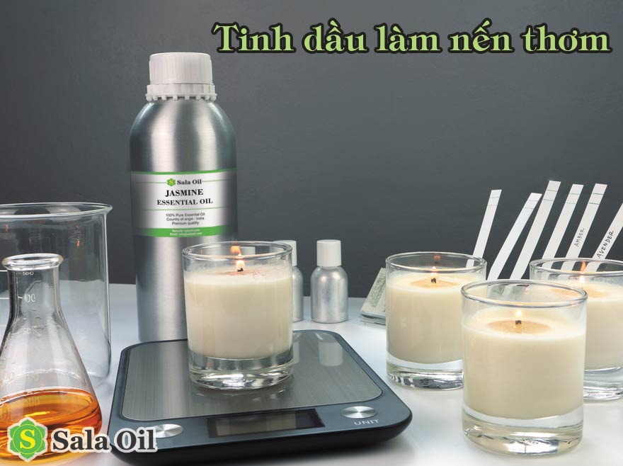 tinh dầu làm nến
