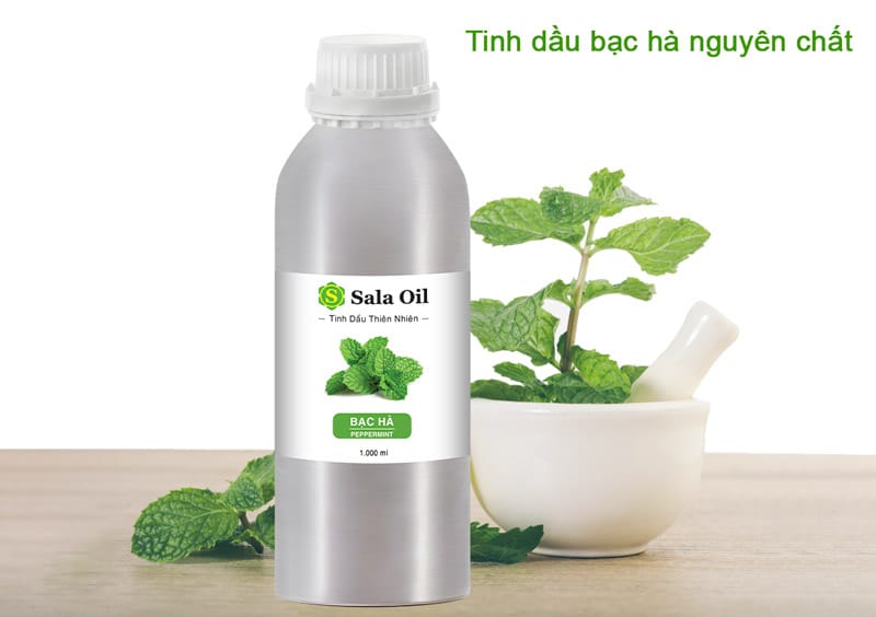 Tinh dầu Bạc Hà giá sỉ nhập khẩu Ấn Độ tinh dầu bạc hà nguyên chất