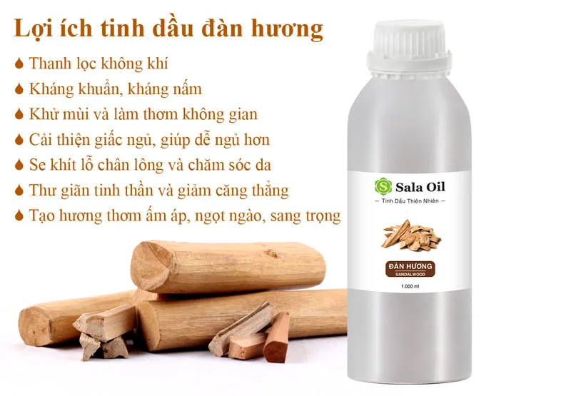 Tinh dầu đàn hương giá sỉ lợi ích tinh dầu đàn hương sỉ