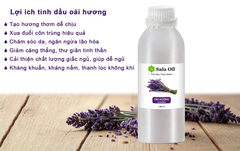 Tinh dầu oải hương giá sỉ lợi ích tinh dầu oải hương