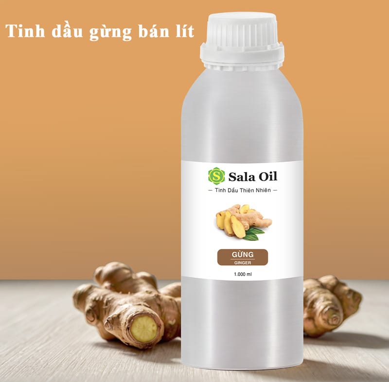 Tinh dầu gừng giá sỉ - Nguyên chất, có kiểm định chất lượng tinh dầu gừng bán lít