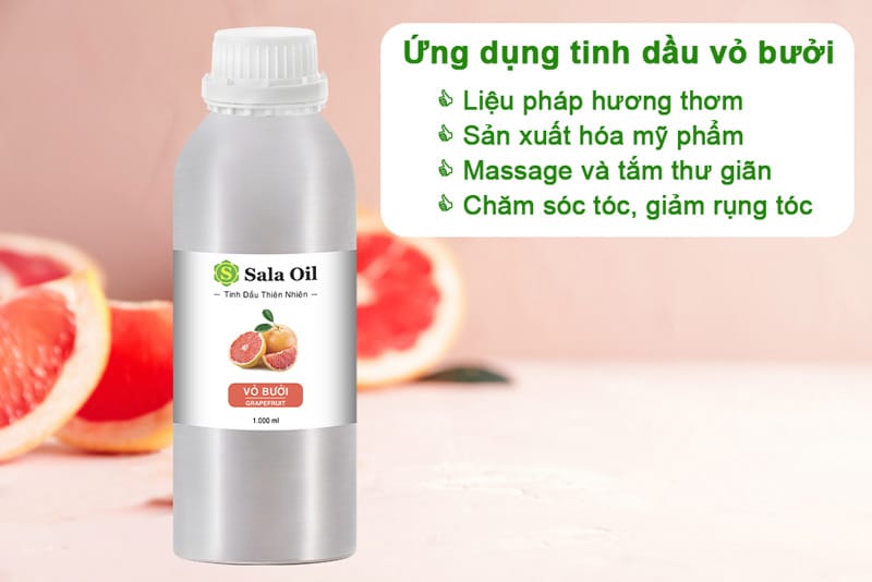Tinh dầu bưởi giá sỉ ứng dụng tinh dầu bưởi