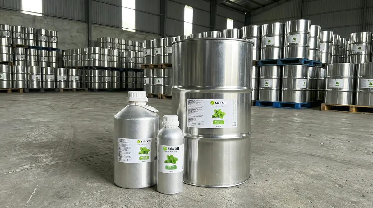 Bán buôn tinh dầu bạc hà giá sỉ