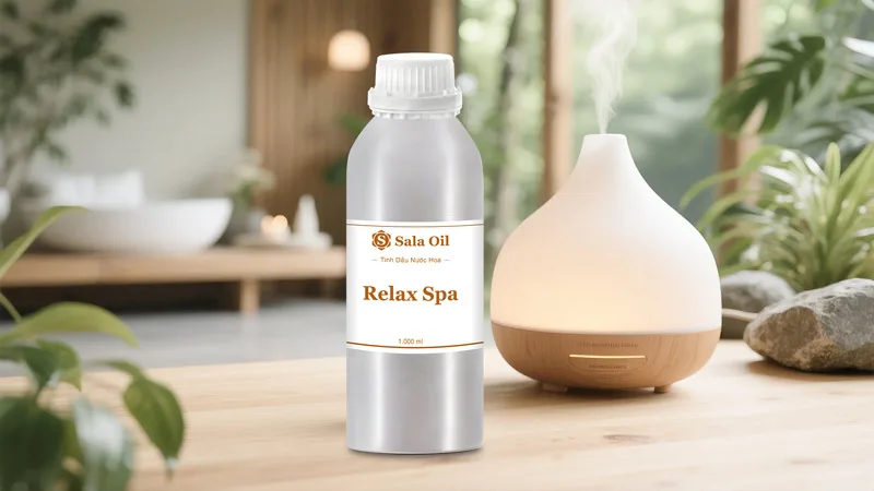 Ứng dụng tinh dầu nước hoa Relax Spa