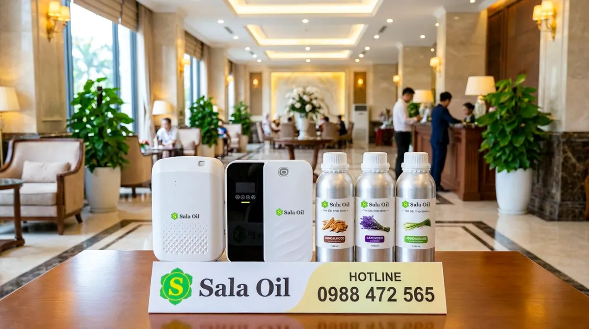 Mua máy xông tinh dầu cho khách sạn