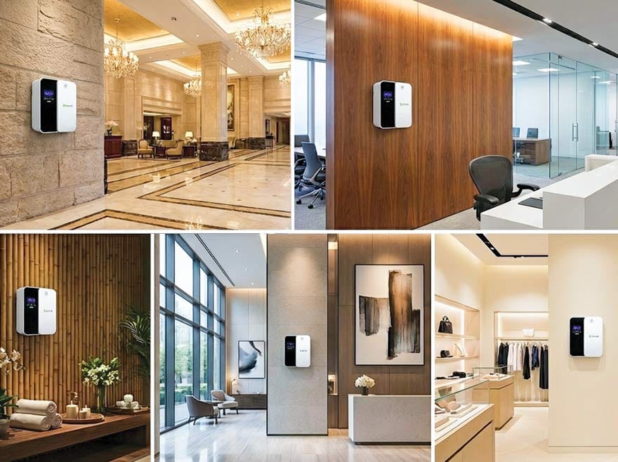 máy xông tinh dầu treo tường cao cấp