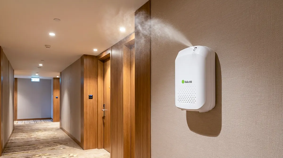 máy xông tinh dầu treo tường