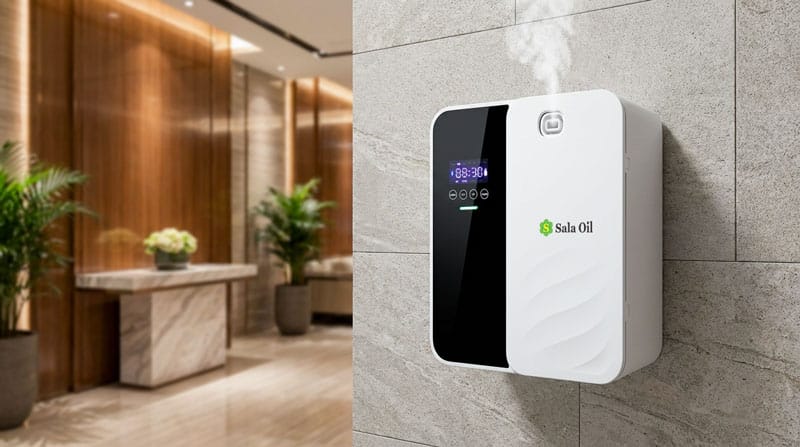 máy xông tinh dầu treo tường sala oil