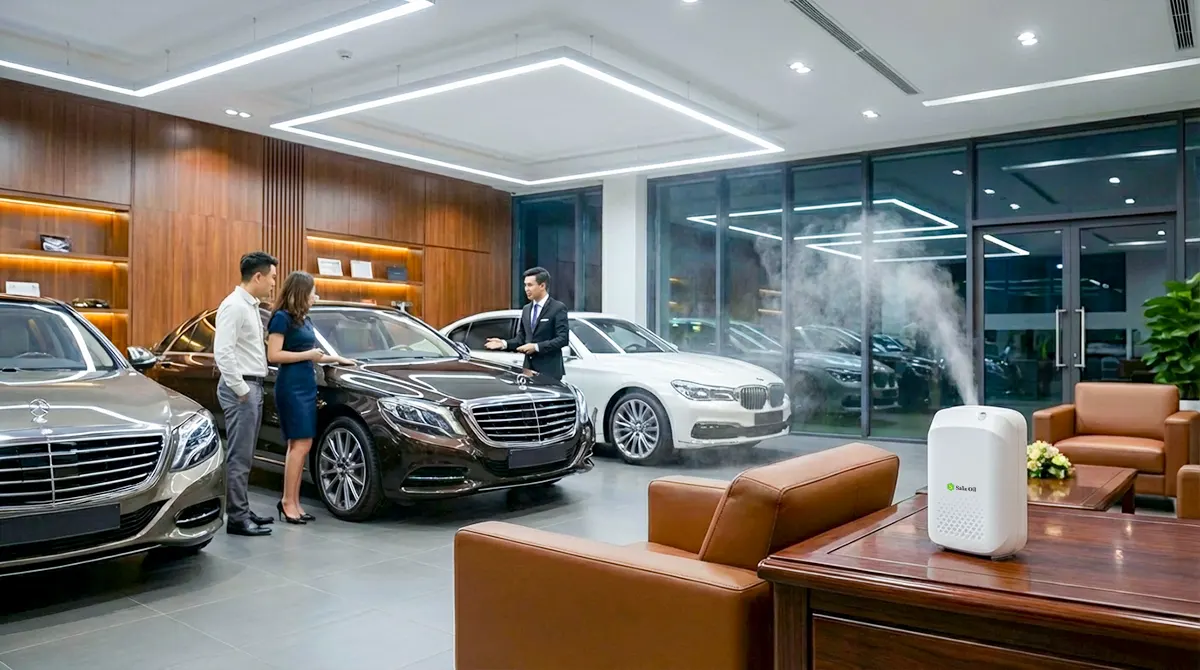 Scent Marketing là gì? Giải pháp tăng doanh thu vượt trội cho doanh nghiệp tiếp thị mùi hương cho showroom