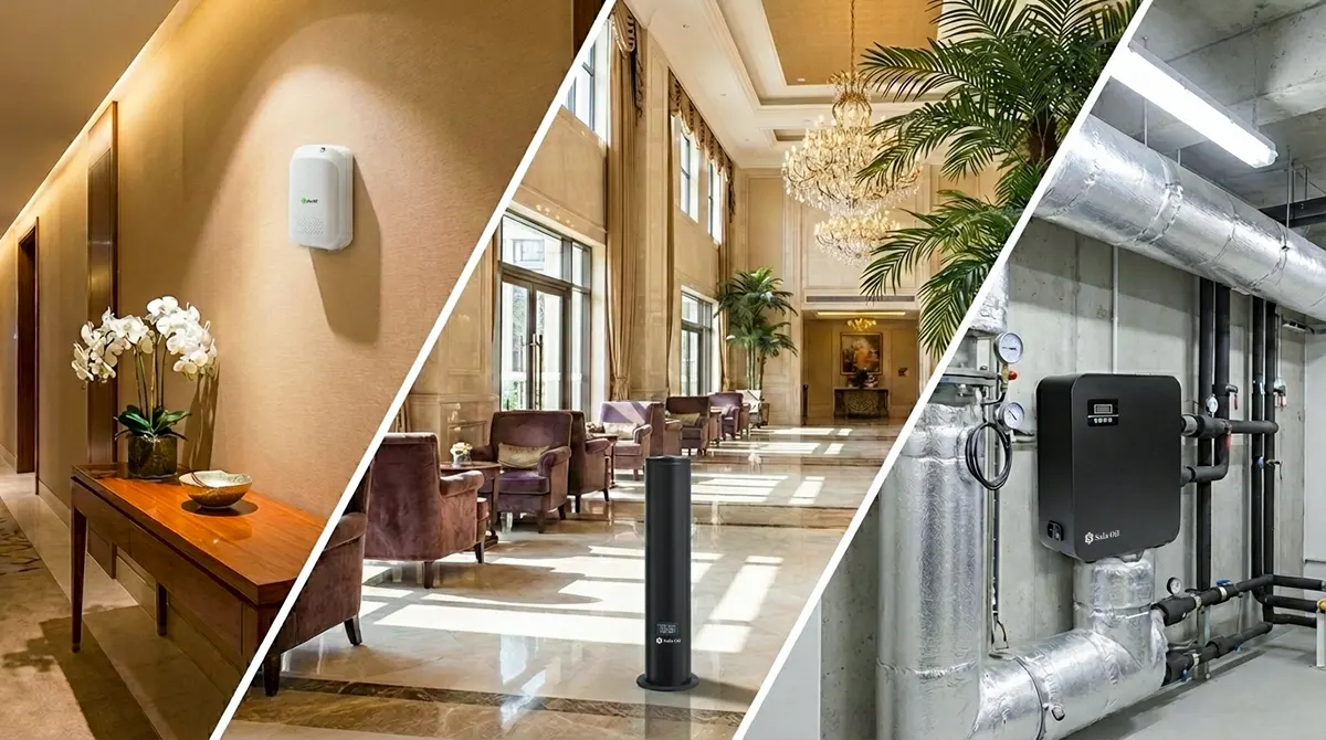 Các loại máy khuếch tán tinh dầu cho khách sạn