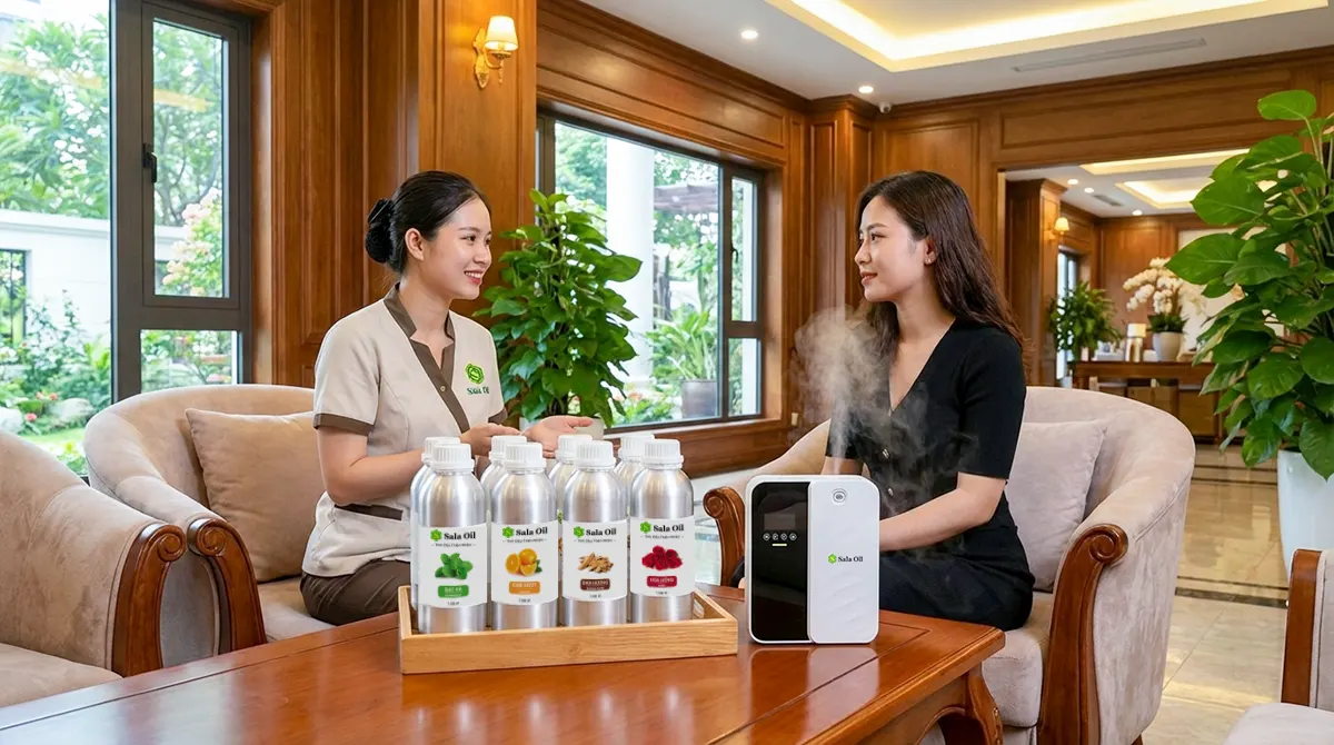 Mua tinh dầu cho spa ở đâu?