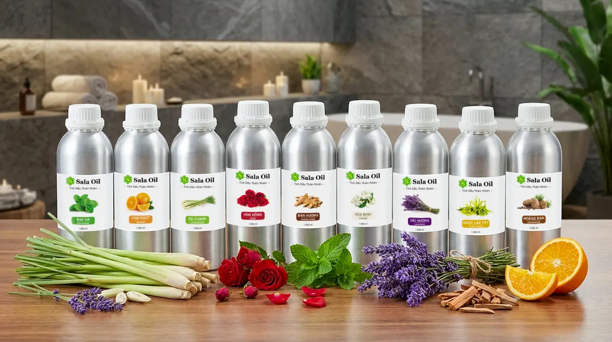 Tinh dầu Spa được yêu thích