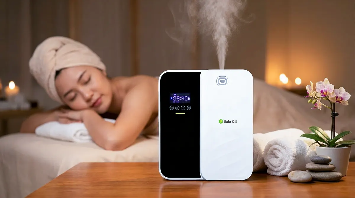 Lợi ích máy xông tinh dầu cho spa