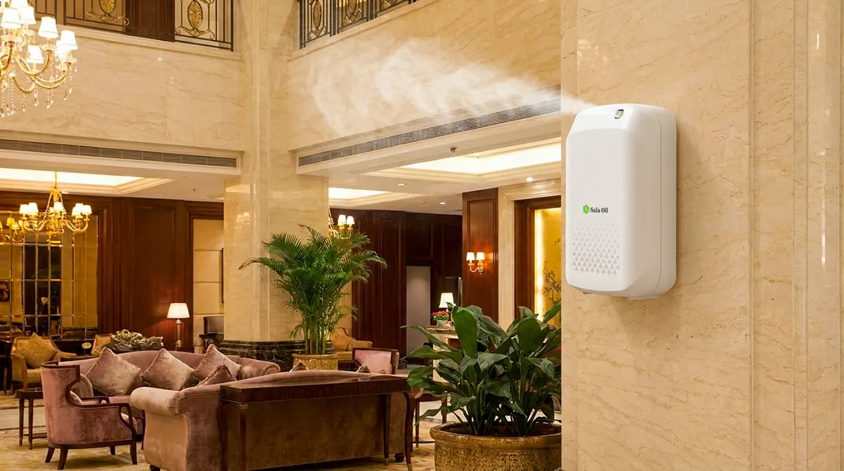 Máy khuếch tán tinh dầu công nghiệp treo tường công suất lớn cho không gian thương mại