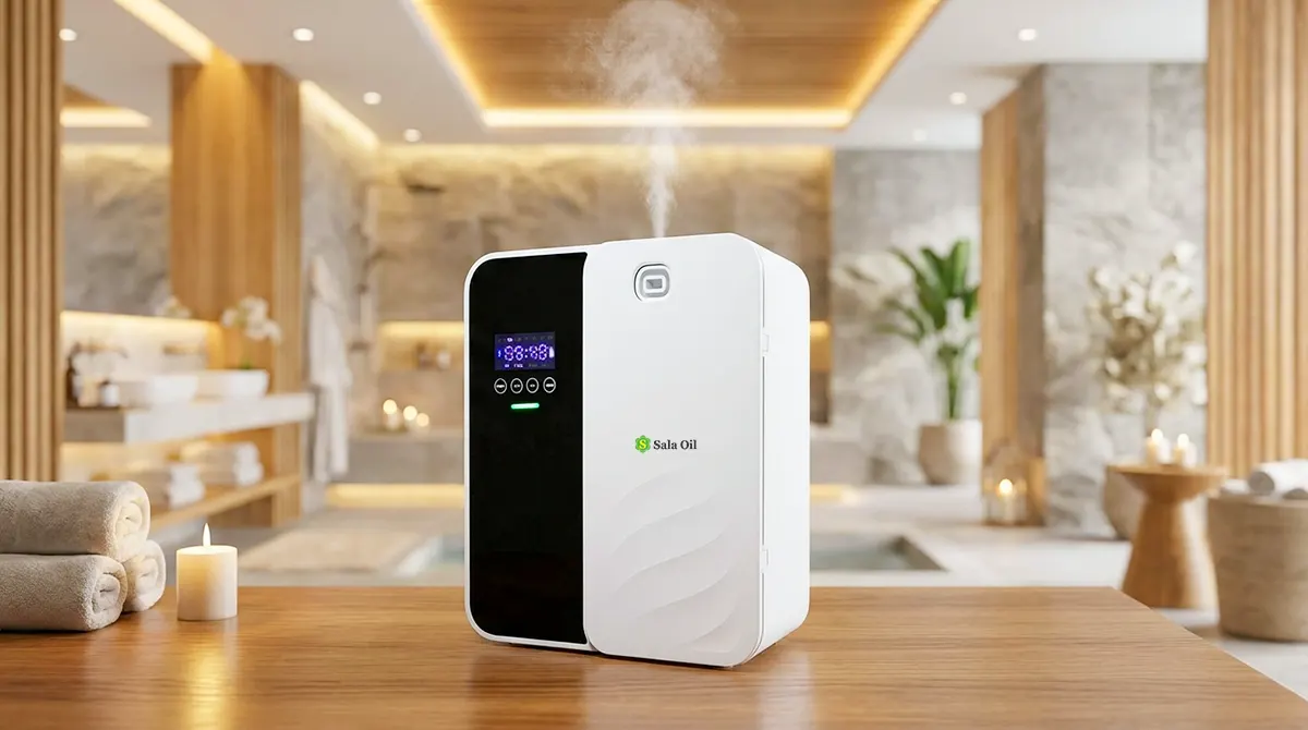 máy khuếch tán tinh dầu spa để bàn