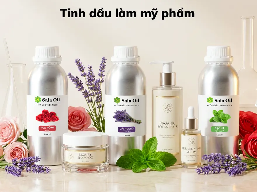 tinh dầu mỹ phẩm bán sỉ