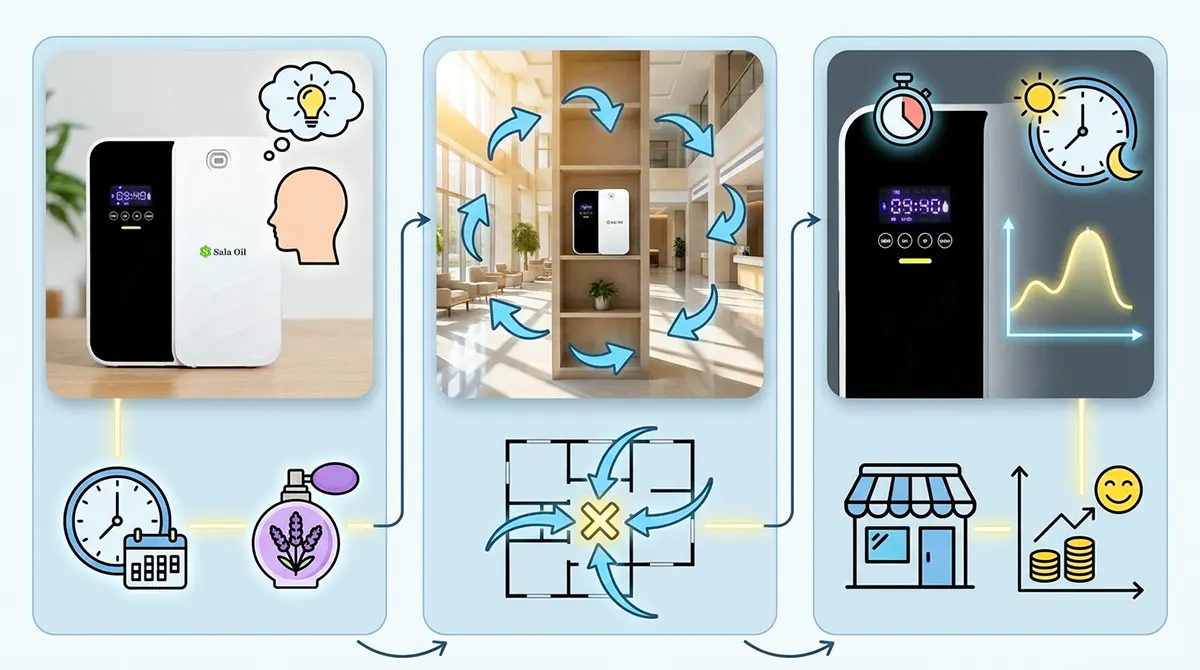 Các bước sử dụng máy xông tinh dầu hiệu quả