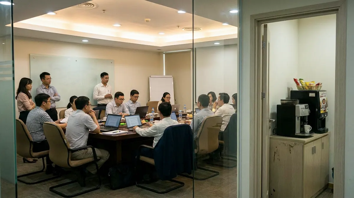 Máy xông tinh dầu văn phòng cao cấp cho doanh nghiệp không gian văn phòng bí bức