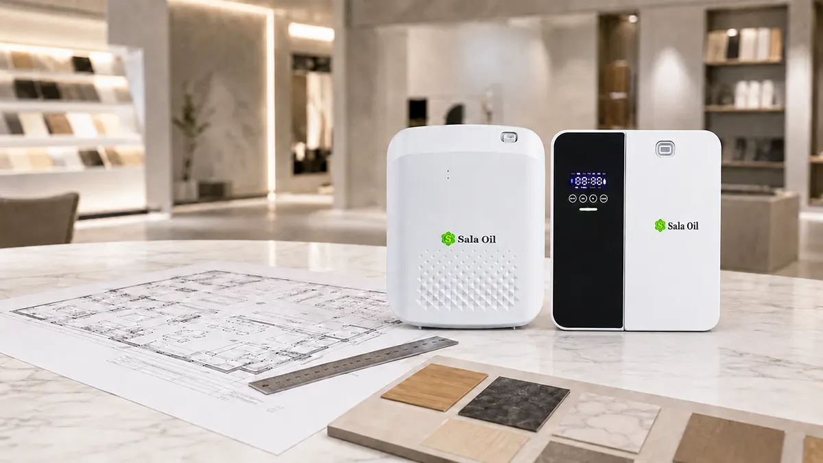 Chọn máy xông tinh dầu theo diện tích showroom