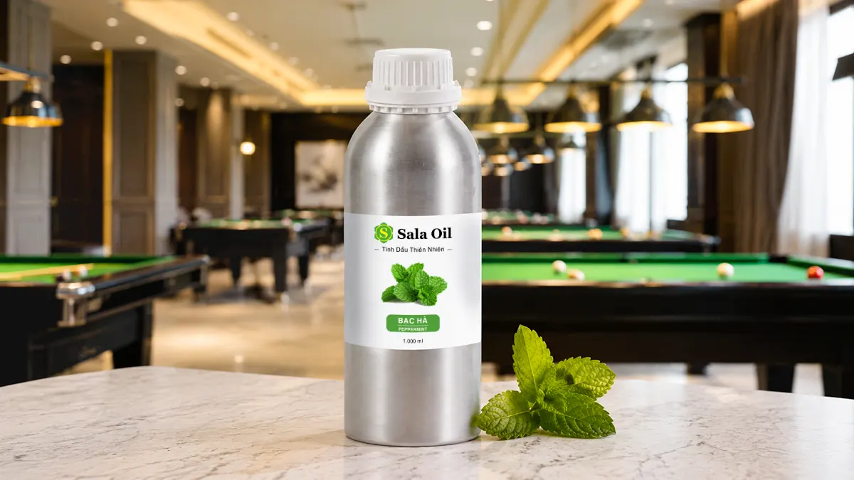 Tinh dầu quán bida thơm lâu và cách chọn mùi phù hợp Tinh dầu thiên nhiên cho quán cà phê