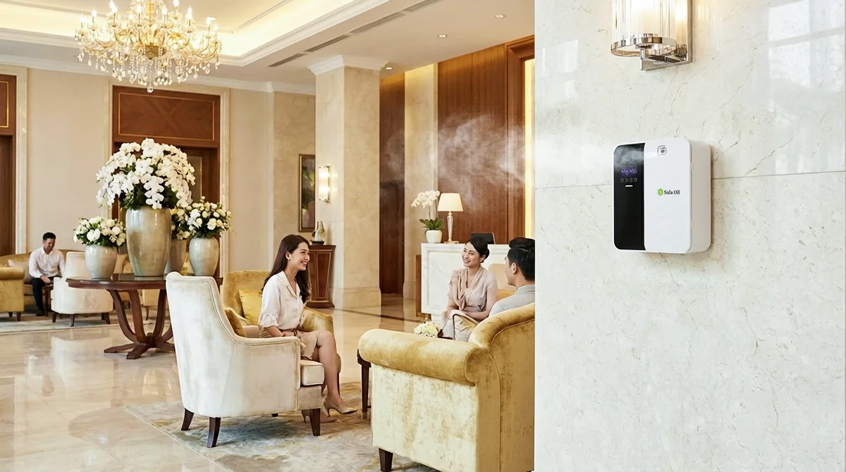 Cách chọn máy xông tinh dầu công nghiệp theo mặt bằng