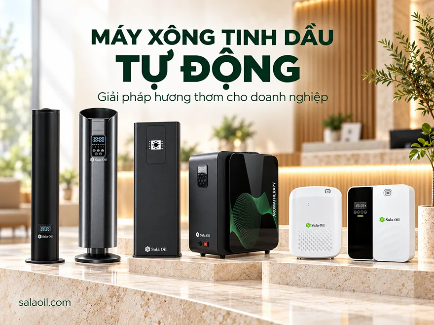 Máy xông tinh dầu tự động Sala Oil