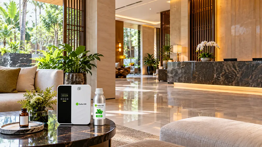Cách chọn tinh dầu máy xông phù hợp cho nhiều không gian Tinh dầu máy xông công nghiệp Sala Oil