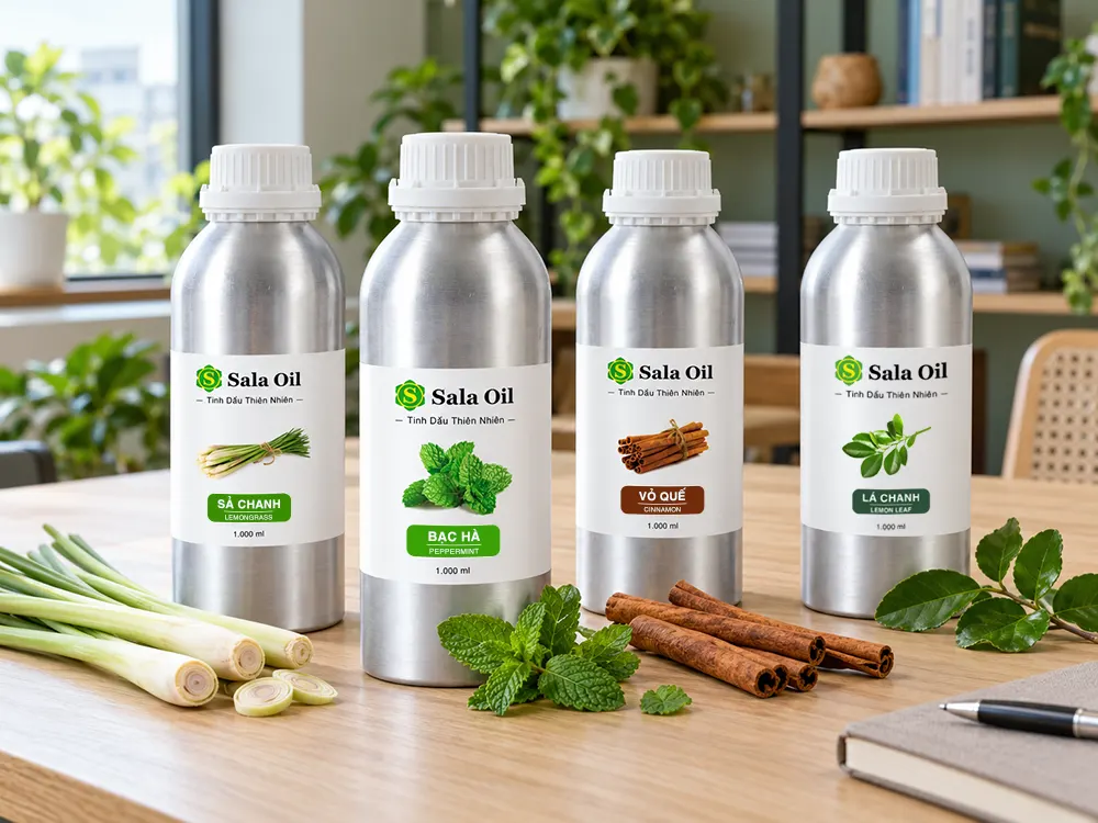 Tinh dầu Ấn Độ giá sỉ và cách chọn cho doanh nghiệp Các loại tinh dầu Ấn Độ phổ biến