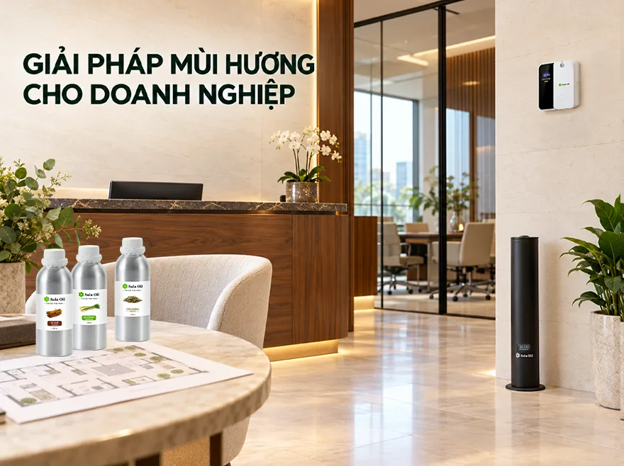 Tổng Kho Tinh Dầu Giá Sỉ - Sala Oil Giải pháp mùi hương cho doanh nghiệp