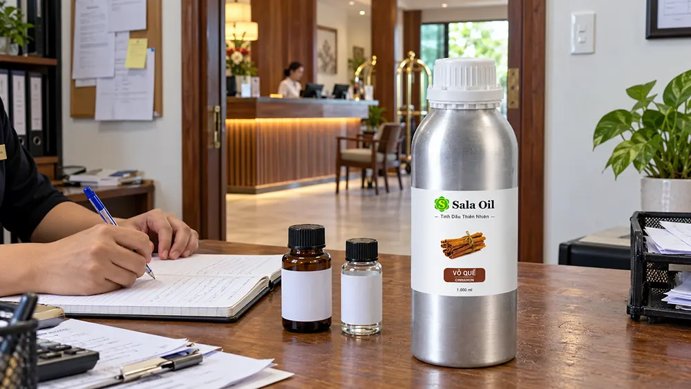 Tinh dầu lau sàn và cách chọn mùi phù hợp cho doanh nghiệp Tinh dầu quế được dùng nhiều trong lau sàn