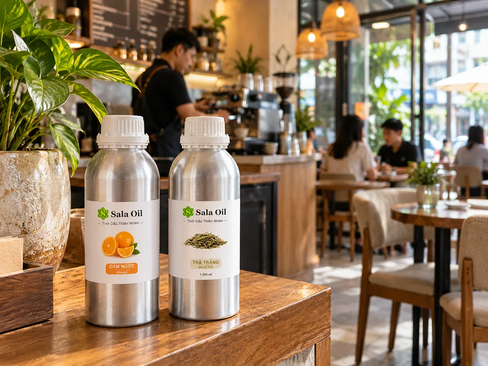 Tinh dầu dùng cho quán cà phê